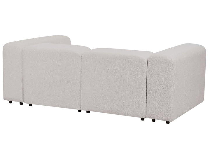 Falsterbo 2 Seater Modular Boucle Sofa Light Grey