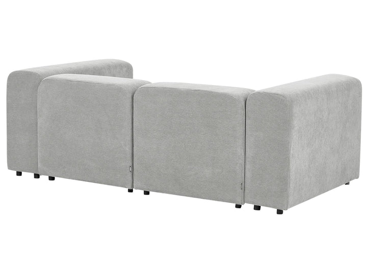 Falsterbo 2 Seater Modular Corduroy Sofa Grey