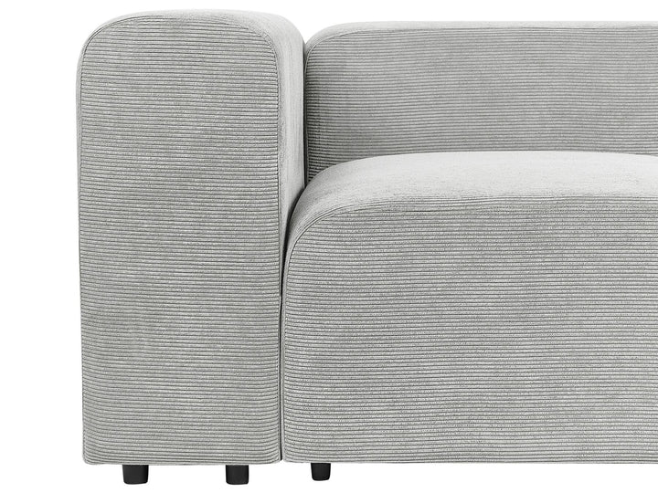 Falsterbo 2 Seater Modular Corduroy Sofa Grey