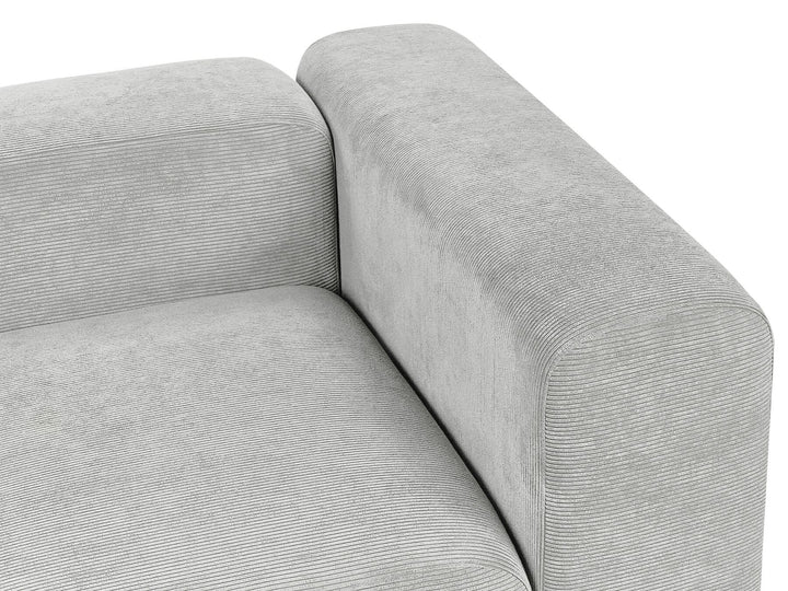 Falsterbo 2 Seater Modular Corduroy Sofa Grey