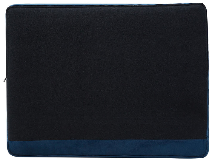 Falun 3 Seater Velvet Sofa Navy Blue