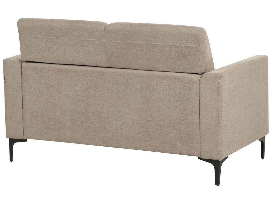 Fenes 2 Seater Fabric Sofa Taupe