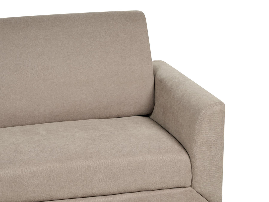 Fenes 2 Seater Fabric Sofa Taupe