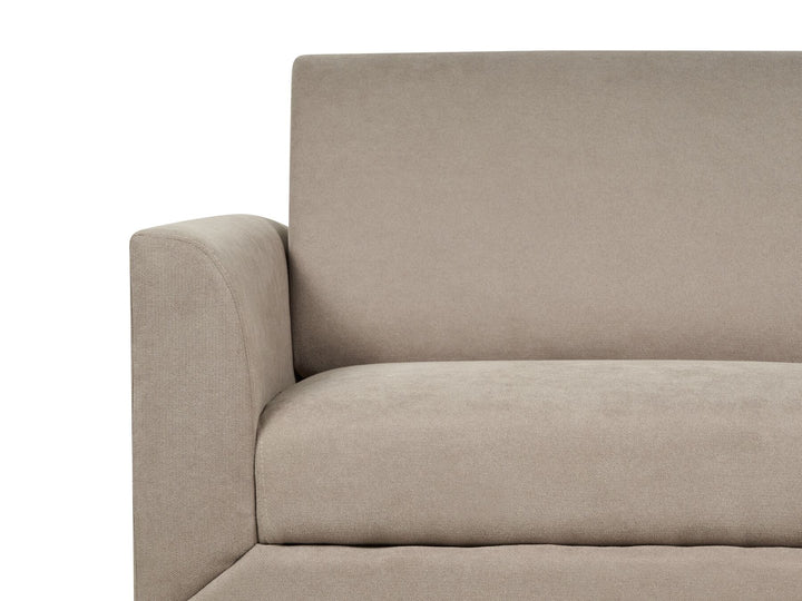 Fenes 2 Seater Fabric Sofa Taupe