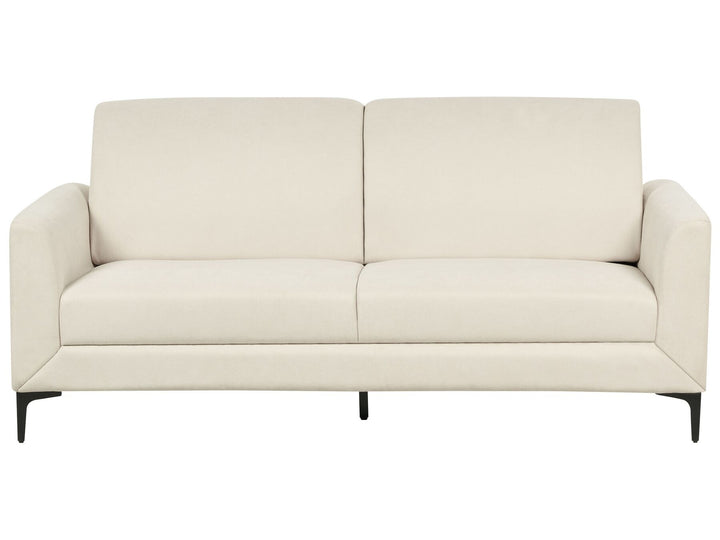 Fenes 3 Seater Fabric Sofa Beige