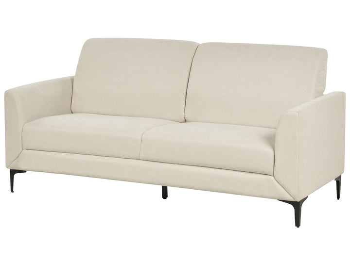 Fenes 3 Seater Fabric Sofa Beige