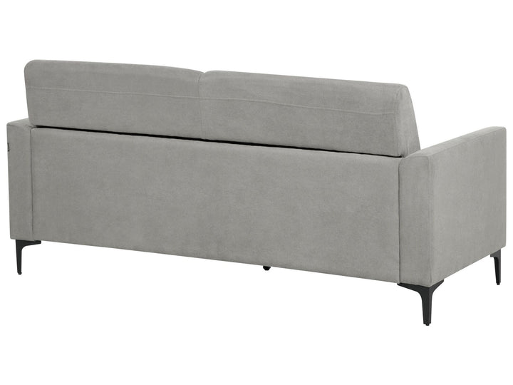 Fenes 3 Seater Fabric Sofa Grey