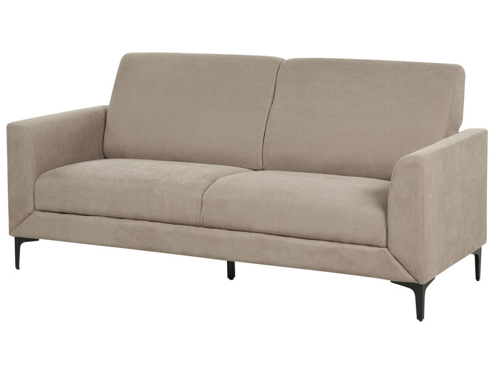 Fenes 3 Seater Fabric Sofa Taupe