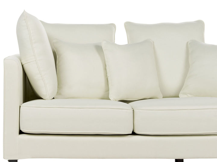 Fenstad 3 Seater Fabric Sofa Off-White