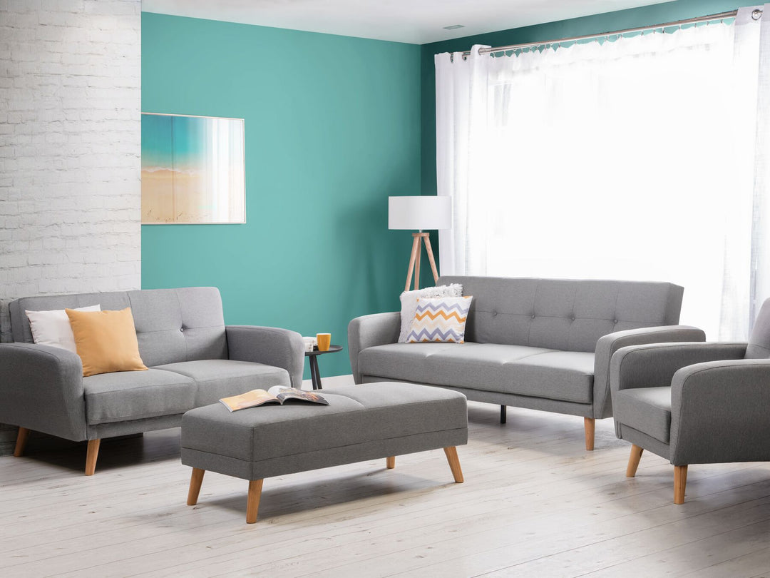 Florli 2 Seater Sofa Light Grey