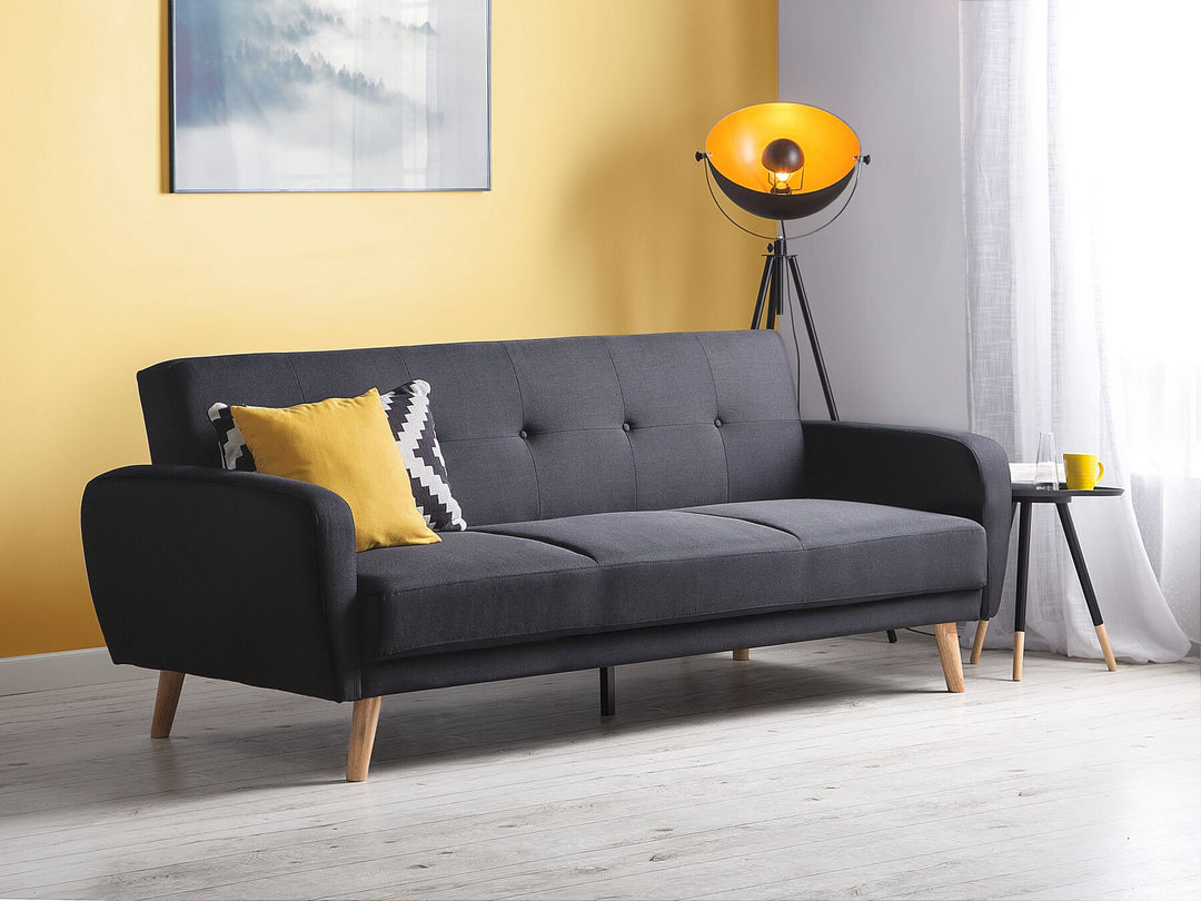 Florli 3 Seater Sofa Black