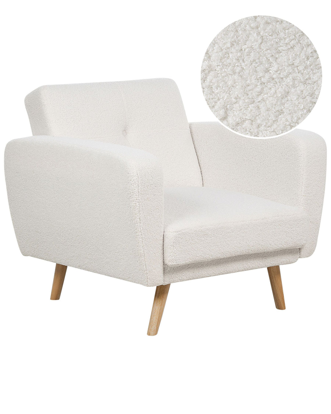 Florli Armchair Boucle Off-White 