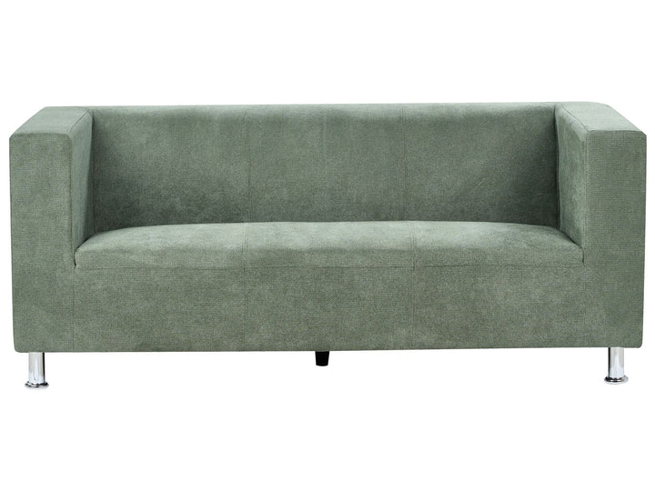 Floro 3 Seater Fabric Sofa Green