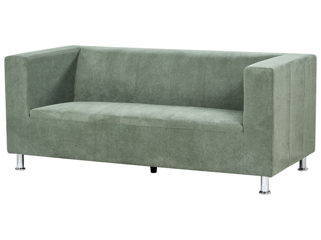 Floro 3 Seater Fabric Sofa Green