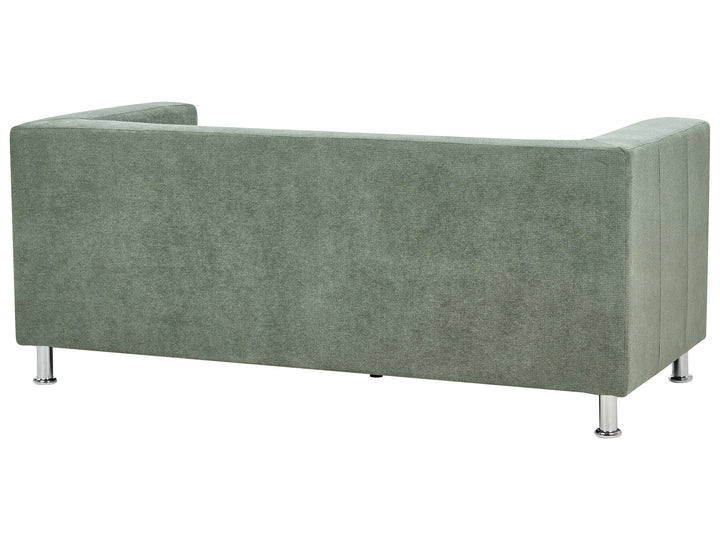 Floro 3 Seater Fabric Sofa Green