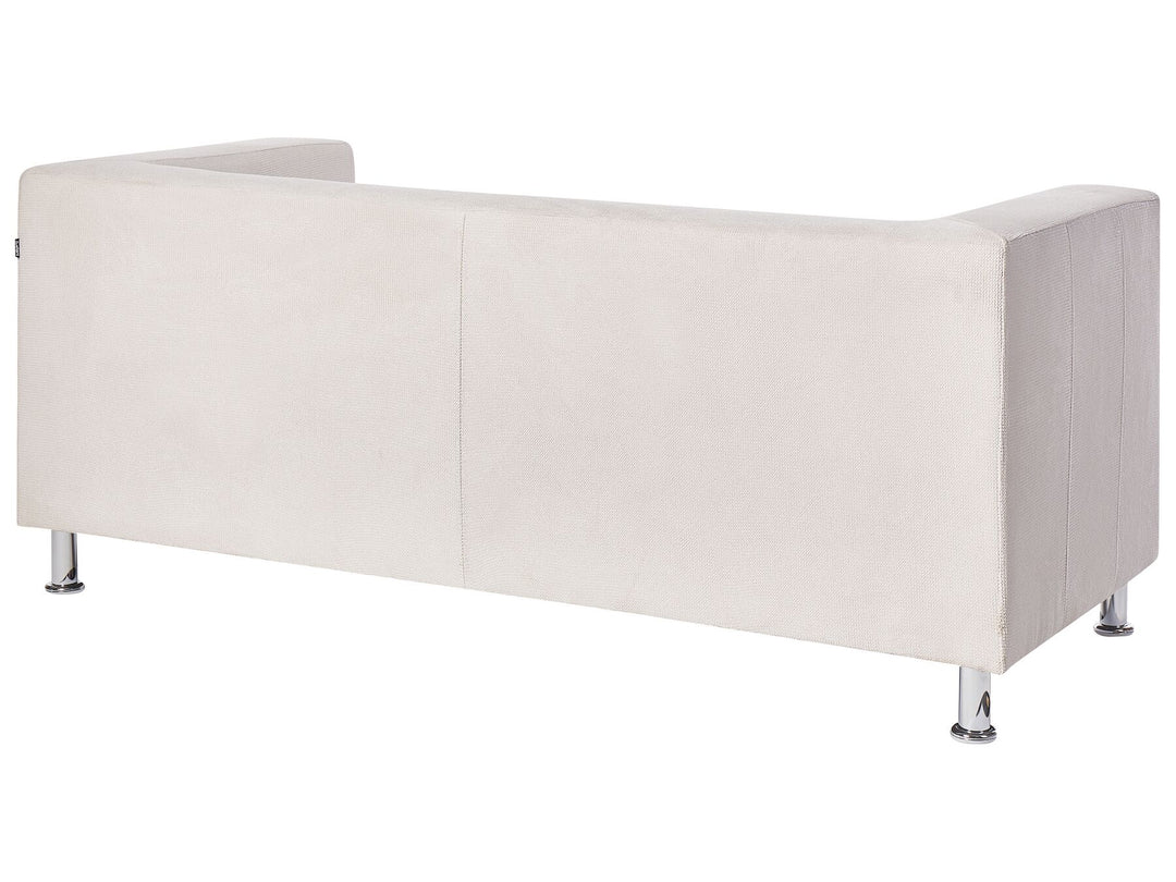 Floro 3 Seater Fabric Sofa White