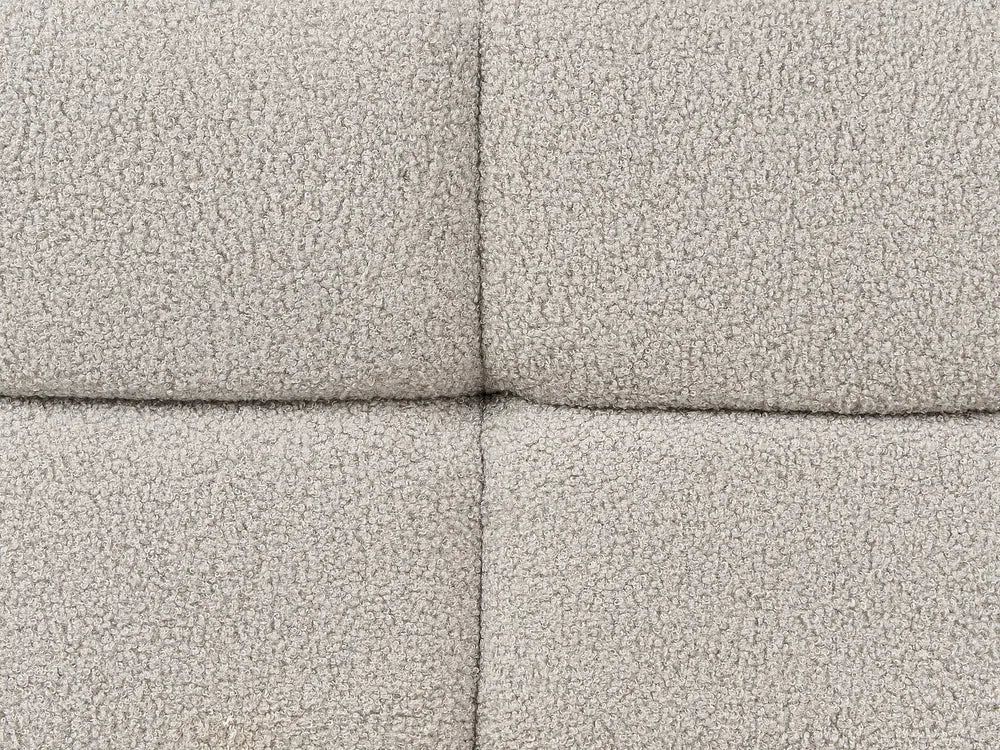 Sofa 3 Seater Boucle Grey Syd