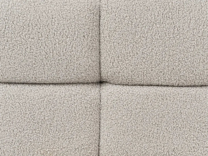 Sofa 3 Seater Boucle Grey Syd