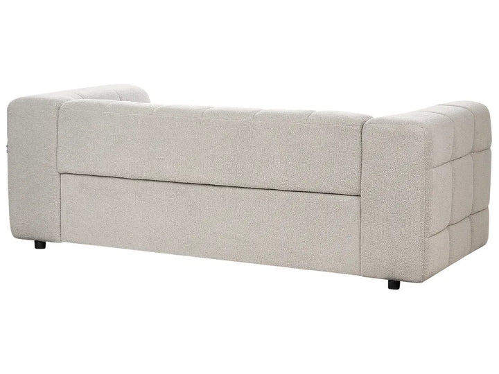 Sofa 3 Seater Boucle Grey Syd