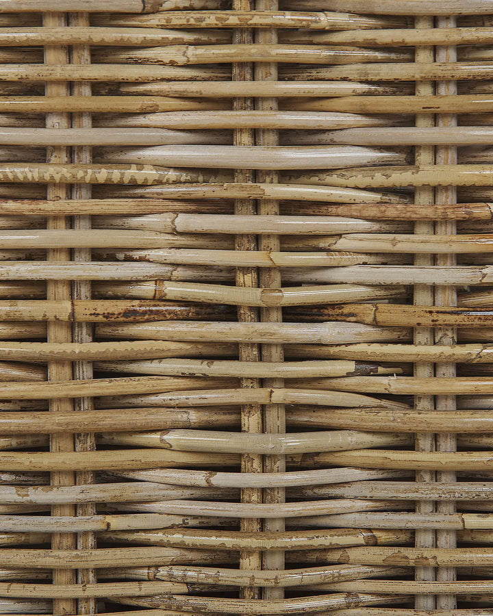 Garden Armchair Rattan Light Brown Penermon