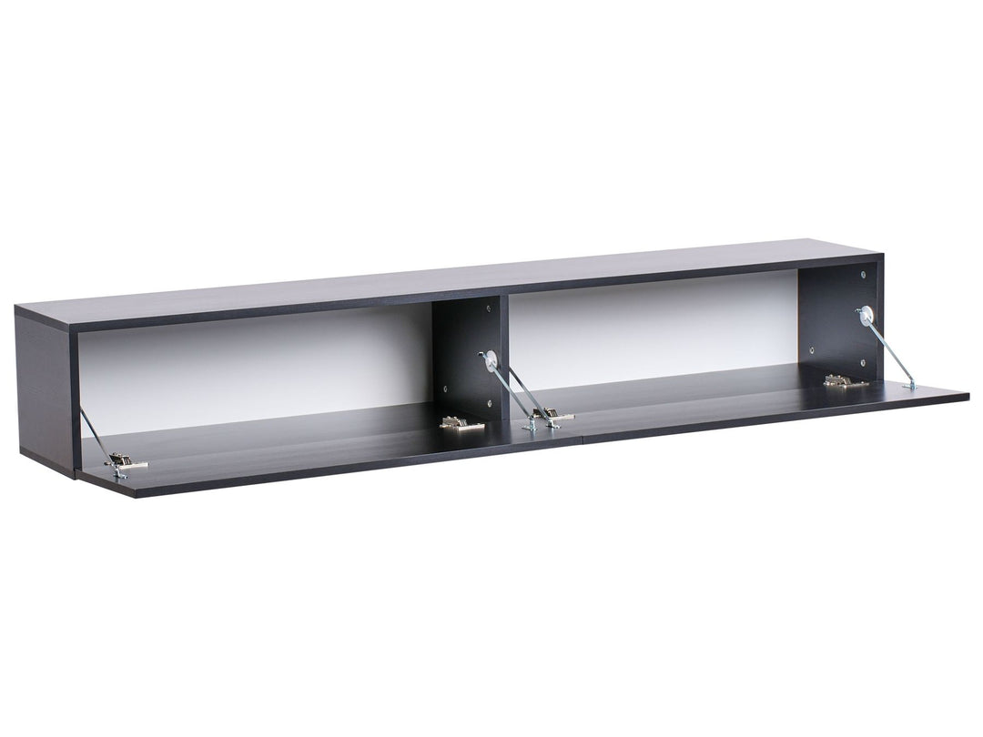 Wall Mounted TV Stand Black Antoni