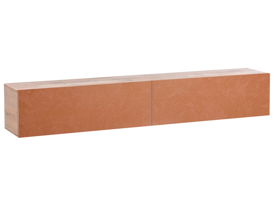 Wall Mounted TV Stand Red Gladstone