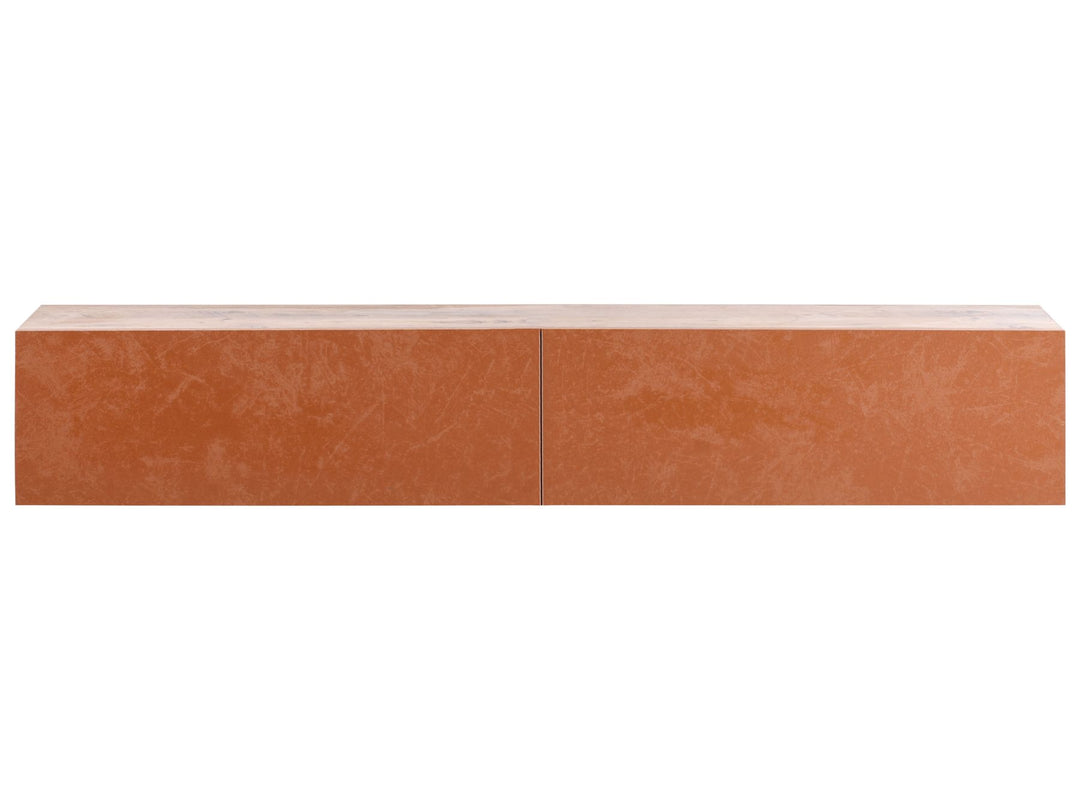 Wall Mounted TV Stand Red Antoni