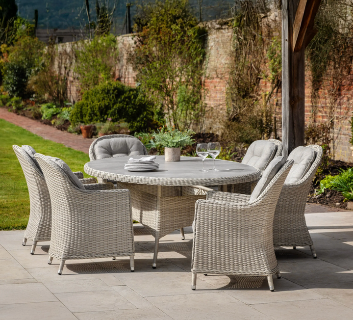 Gallery Direct Holton 6 Seater Oval Dining Set