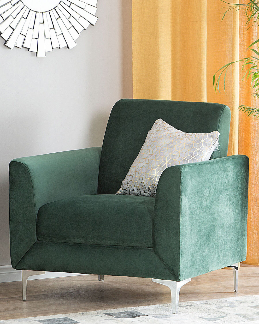 Armchair Velvet Dark Green FENES