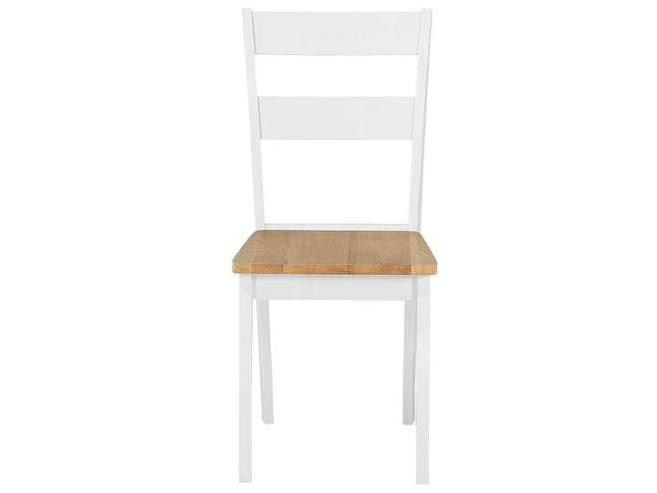 Brooks Dining Set Light Wood White