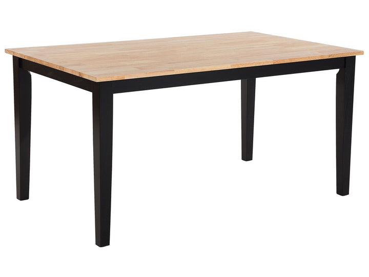 Georgia Wooden Dining Table 150 x 90 cm Black