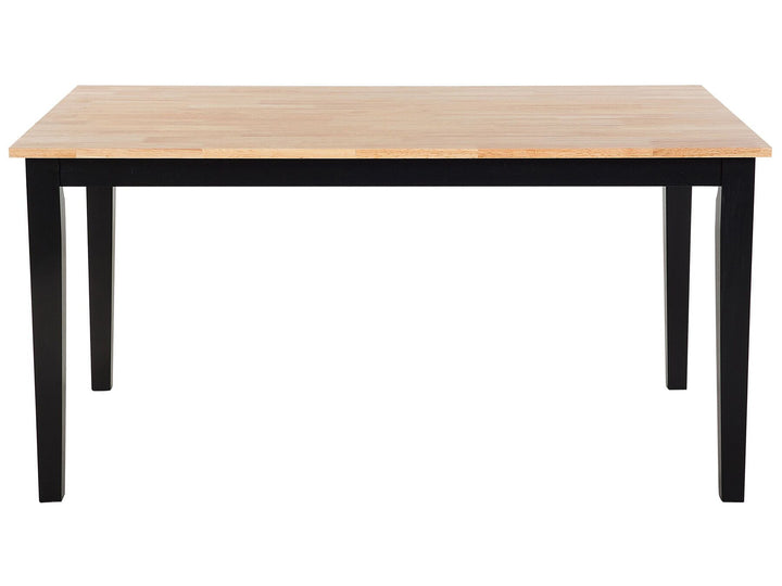 Brooks Wooden Dining Table 150 x 90 cm Black