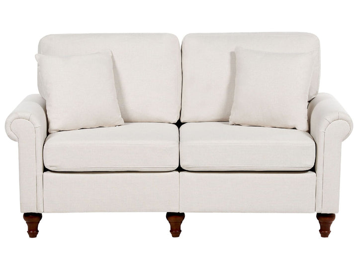 Ginnerup 2 Seater Fabric Sofa Beige