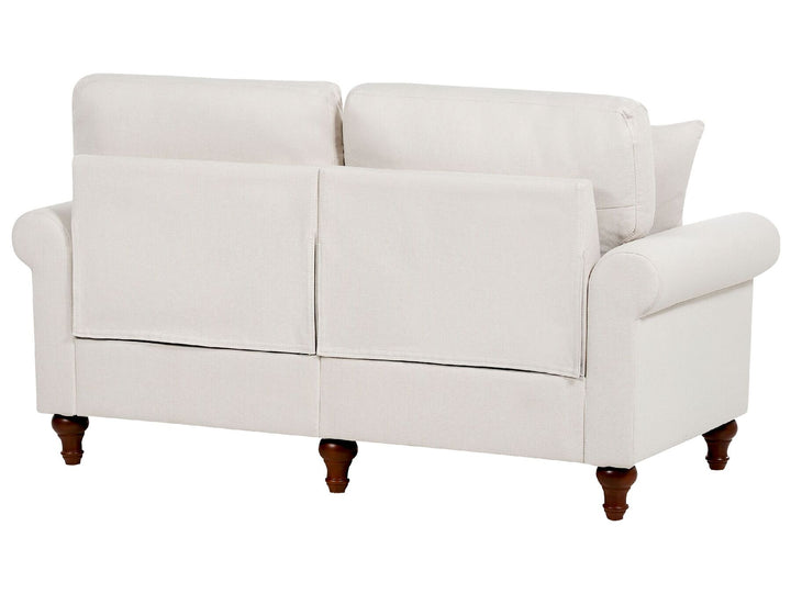 Ginnerup 2 Seater Fabric Sofa Beige