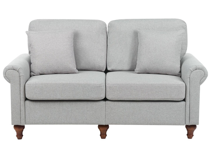 Ginnerup 2 Seater Fabric Sofa Light Grey