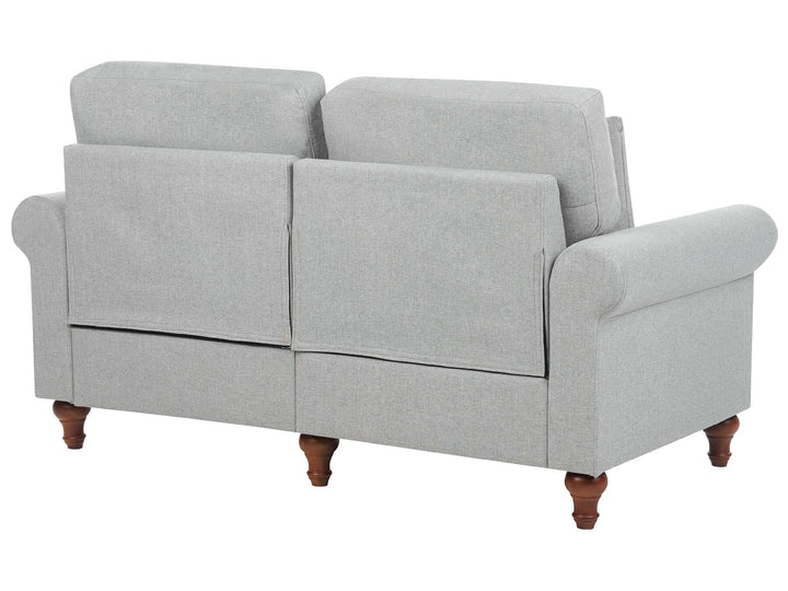 Ginnerup 2 Seater Fabric Sofa Light Grey