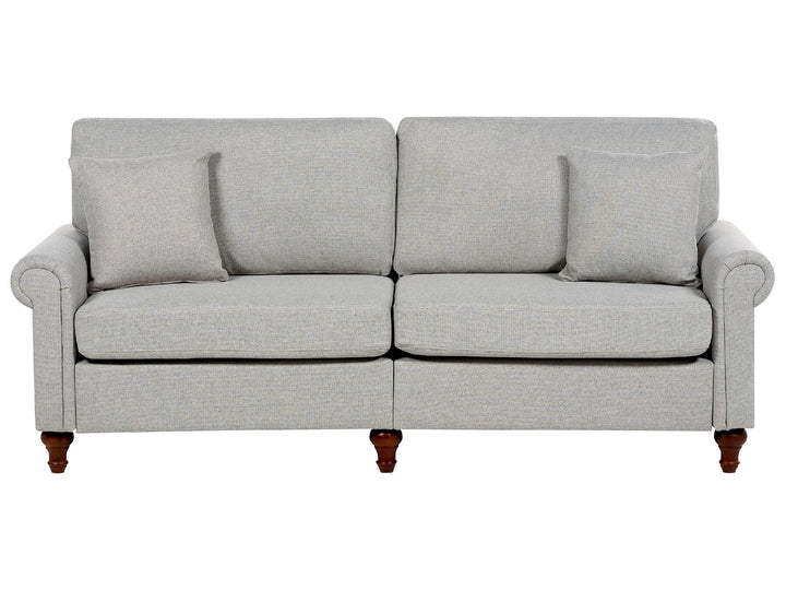 Ginnerup 3 Seater Fabric Sofa Light Grey