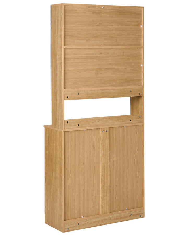 Glass Display Cabinet 80 cm White Eyisean