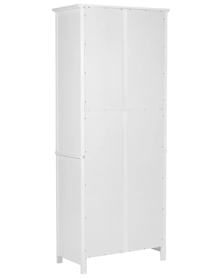 Glass Display Cabinet 75 cm White Hoschton