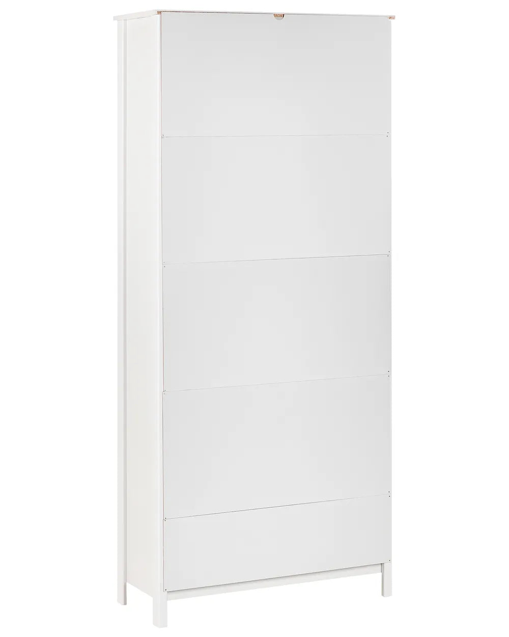 Glass Display Cabinet 80 cm White Romona