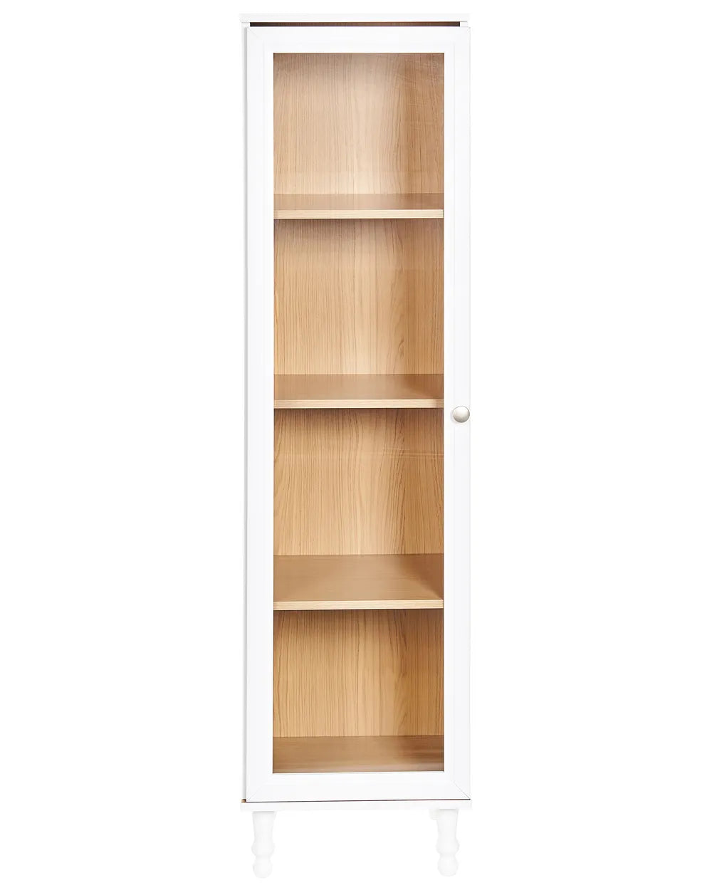 Glass Display Cabinet 40 cm White Bayline
