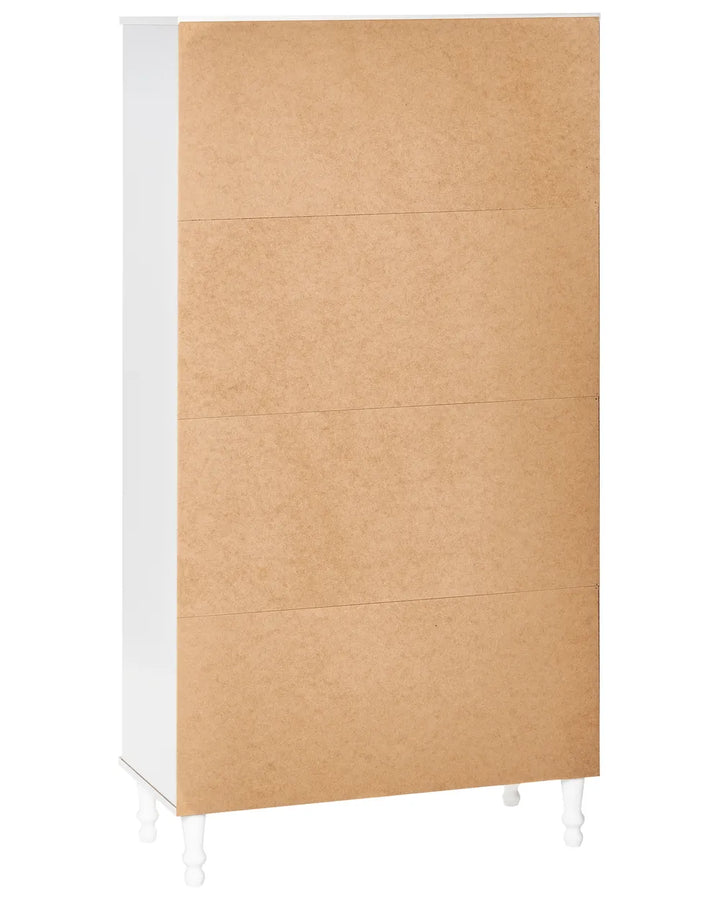 Glass Display Cabinet 80 cm White Bayline