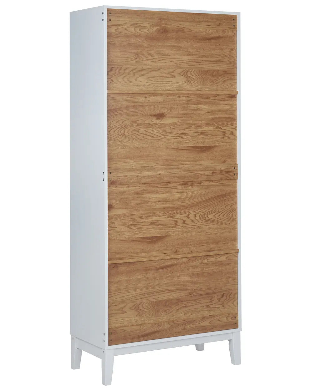 Glass Display Cabinet 80 cm White Acer