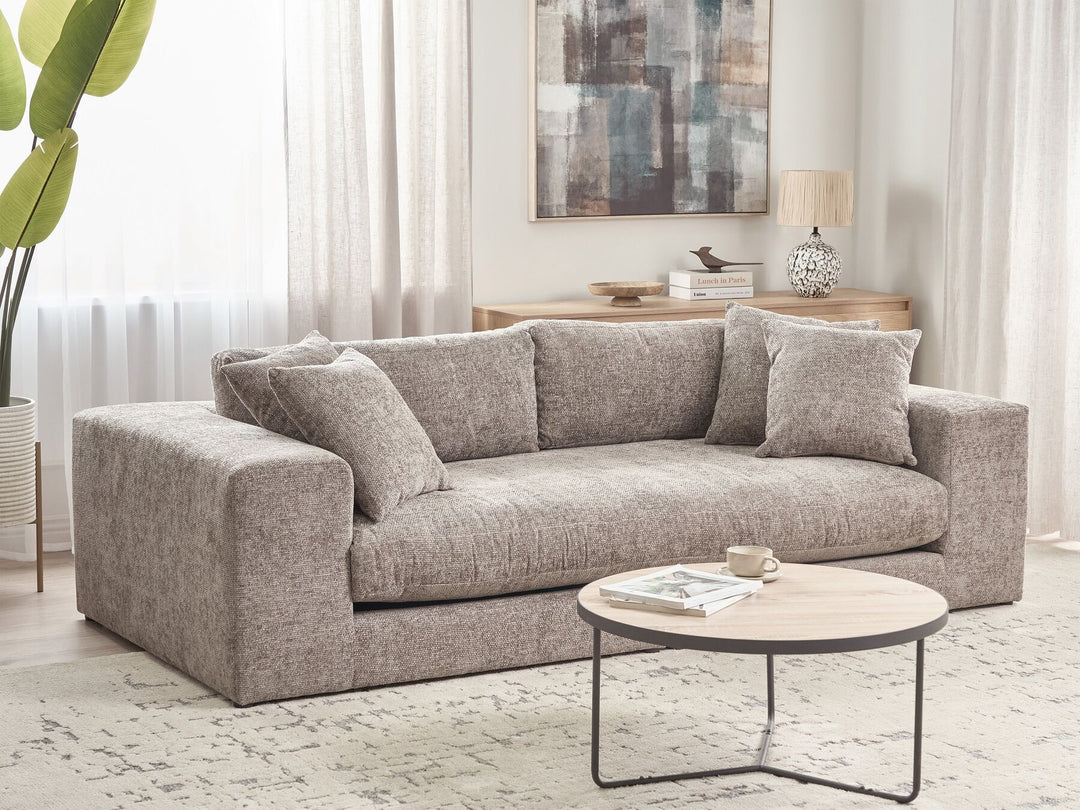 Glorvika 3 Seater Sofa Brown