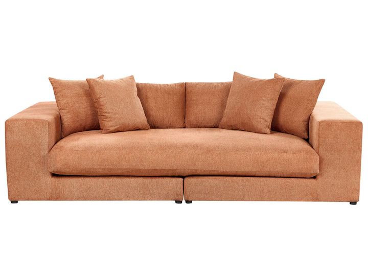 Glorvika 3 Seater Sofa Orange