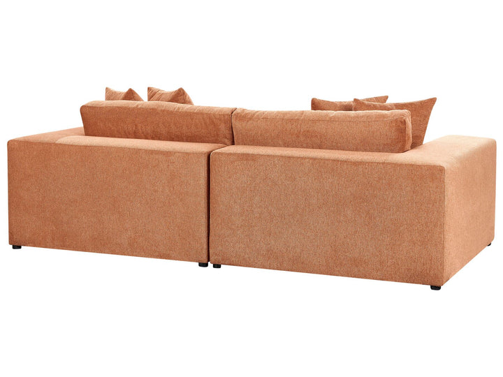 Glorvika 3 Seater Sofa Orange