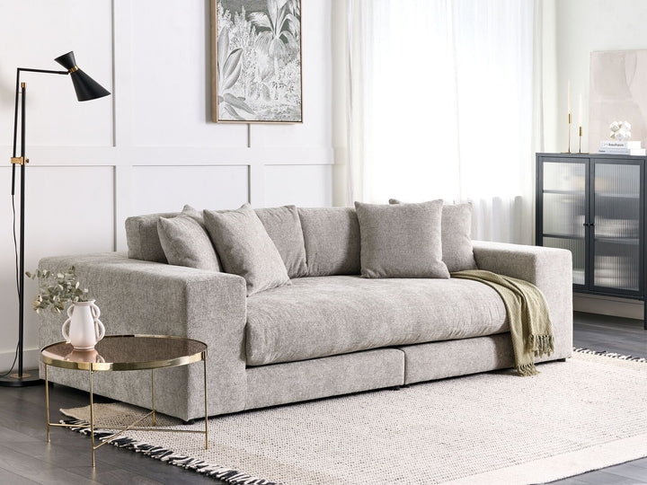 Glorvika 3 Seater Sofa Taupe