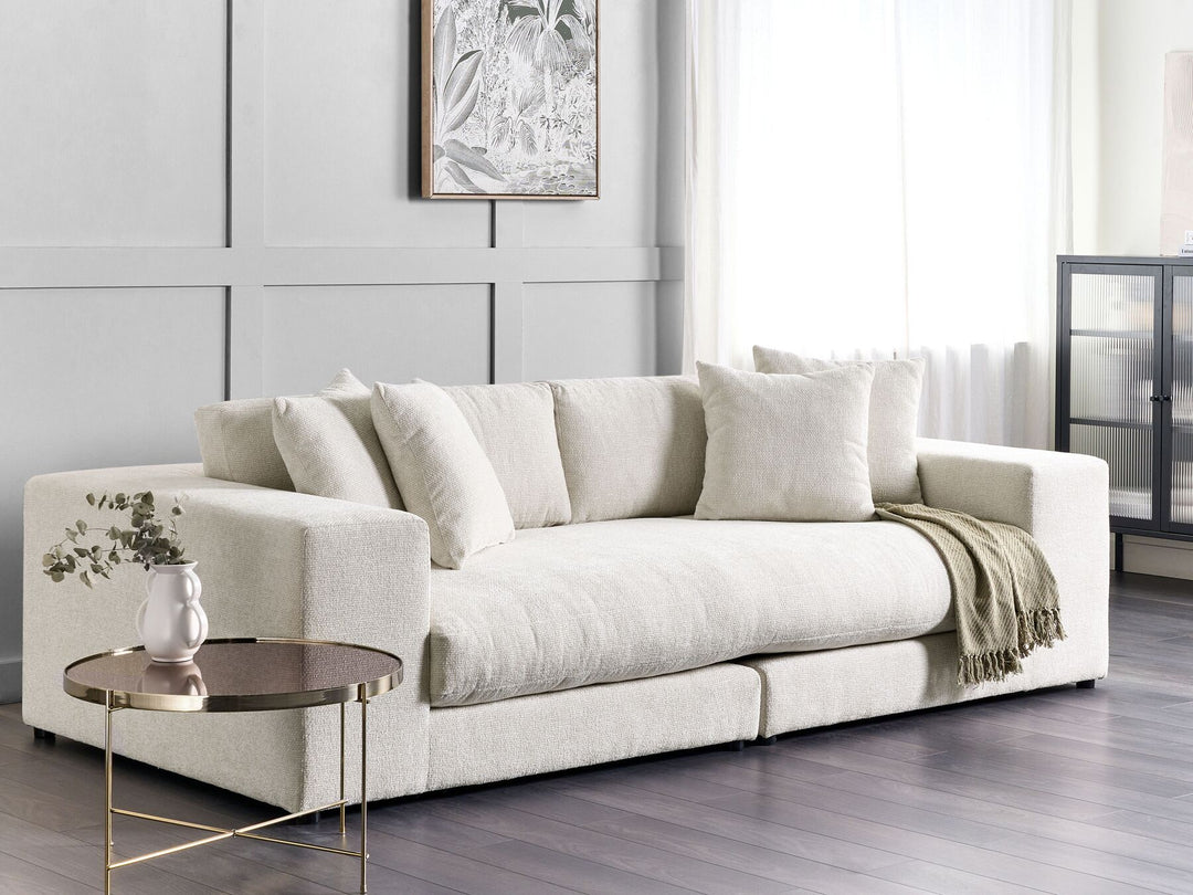 Glorvika 3 Seater Sofa White