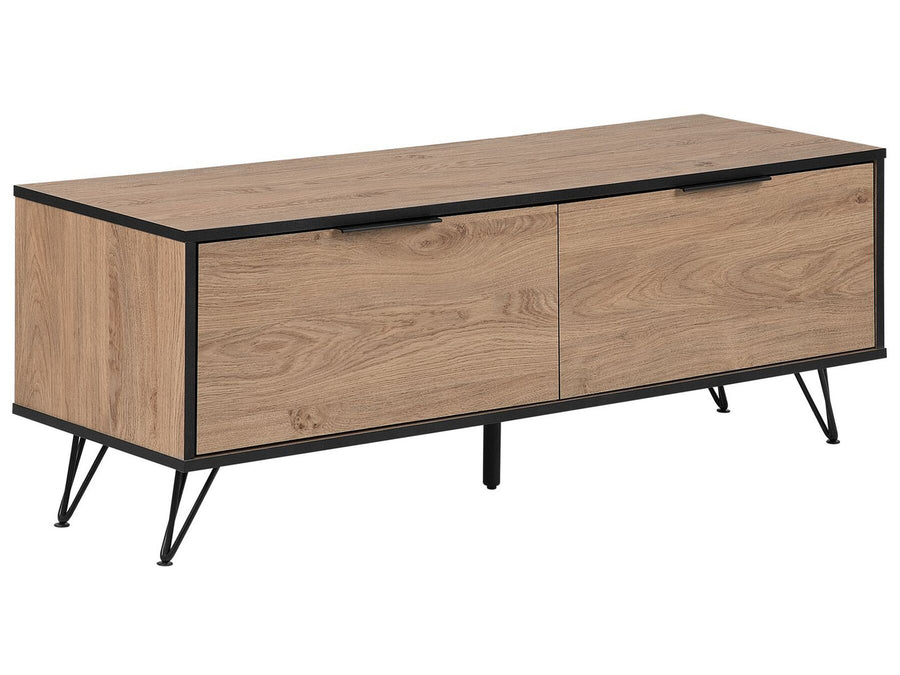 TV Stand Brown/ Black HALSTON