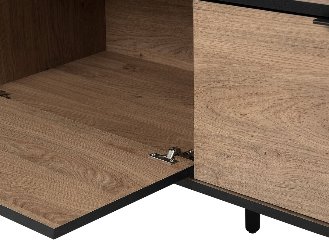 TV Stand Brown/ Black Auriville